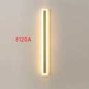 GobekUsa LED Wall Lamp: Waterproof, Dimmable, Aluminum, Outdoor Sconce Light - Gold