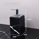 GobekUsa Black Marquina Marble Bathroom Set cue.opti