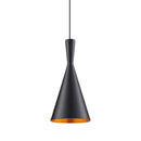 GobekUsa Black & Gold Musical Pendant Light for Dining, Living Room, & Bar Decor