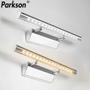 GobekUsa LED Bathroom Wall Light Stainless Steel Makeup Mirror Lamp Fixtures