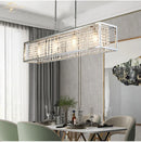 GobekUsa Crystal Rectangle Luxury Chandelier for Elegant Home Décor