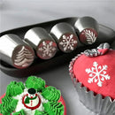 GobekUsa Christmas Series Cake Decorating Nozzles Set