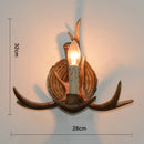 GobekUsa Antler Resin Wall Lamp for Living Room Corridor Restaurant Hotel Bar