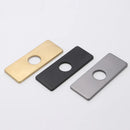 GobekUsa 4" Hole Cover Deck Plate for Sink Faucets - Black/Gray/Gold Finishes
