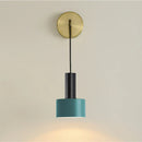 GobekUsa Brass Wall Lamp: Minimalist Nordic Style Sconce for Living, Bathroom, Aisle Lighting
