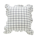 GobekUsa Cotton Coffee Black Yellow Green Cushion Cover 45x45cm Fringed Skirt Home Decor