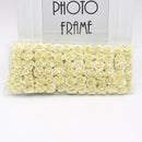 GobekUsa 144pcs 2cm Artificial Paper Flowers for Wedding DIY Decoration