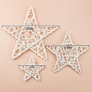 GobekUsa Christmas Star Wreath Home Decoration - Wedding Background DIY Artificial Plants Wholesale