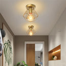 GobekUsa Iron Frame Cage Ceiling Light Fixture Modern Retro Cafe Loft Aisle Lampshade