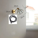 GobekUsa Green Glass LED Wall Lights with Pull Chain Switch, Copper Finish
