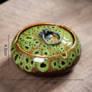 GobekUsa Glazed Porcelain Ashtray: Stylish Desk Decoration & Gift for Boyfriend