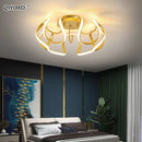 GobekUsa LED Chandelier Modern Indoor Lighting for Living Room Study Parlor Bedroom