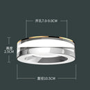 GobekUsa Crystal LED Ceiling Spotlight for Living Room, Bedroom, Bathroom - Modern Embedded Kitchen Light Fixtures
