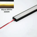 AC220V U-Shape LED Bar Strip Light Aluminum Profiles by GobekUsa - Under Cabinet Tube Linear Lighting