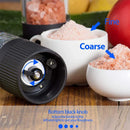 GobekUsa Automatic Salt Pepper Grinder | Electric Spice Mill for Seasoning Adjustable Coarseness