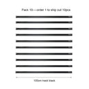 GobekUsa 100cm Black White Track for Track Lights Aluminum Rail Part