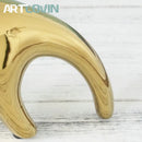 GobekUsa Gold Camel Ceramic Figurines, Bird Ornaments, Home Decor Accessories