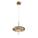GobekUsa Crystal Chandelier with LED Light for Modern Kitchen Decor