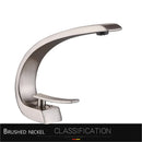 GobekUsa Gold Basin Faucet: Deck Mount Black Chrome Mixer for Bathroom Washbasin