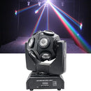 GobekUsa 12x10W RGBW Unlimited Rotate DJ LED Moving Head Light - Disco Party, Bar, Nightclub