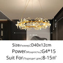 GobekUsa Dandelion Flower Chandelier LED Lamp for Living Room Bedroom Restaurant Bouquet Decor