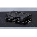 GobekUsa Ancient Wood Grain Marble Bathroom Set with Luxury Accessories