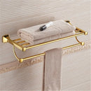 GobekUsa Gold Bathroom Hardware Set for Towels, Paper, Brushes, and More