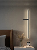 GobekUsa Black Long Strip Wall Lamp - Modern Minimalist Bedroom Living Room TV Wall Light
