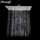 GobekUsa 10 Inch Stainless Steel Square Ceiling Rain Shower Head