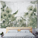 GobekUsa Banana Tree Mist Tapestry Wall Hanging Boho Hippie Polyester Home Decor