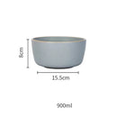 GobekUsa Ceramic Morandi Bowl - Single Soup and Rice Bowl