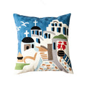 GobekUsa Christmas Embroidered Pillow Cover Set - 45x45cm