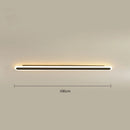 GobekUsa LED Line Wall Lamp for Bedroom Porch Living Room Modern Decor