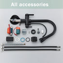 GobekUsa Black Dual Modes Kitchen Faucet 2 in 1 Pure Water Mixer Tap