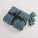 GobekUsa Knitted Woolen Ball Blanket - Super Warm Cozy Sofa Throw Blanket