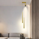 GobekUsa Black Gold Hanging Pendant Lamp: Modern Luxury Bedroom & Living Room Lighting