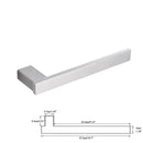 GobekUsa 6-Piece Brushed Nickel Bathroom Accessories Set