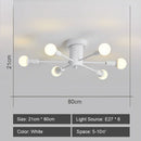 GobekUsa LED Metal Chandeliers for Living Room - Stylish Ceiling Light for Home Decor