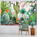 GobekUsa Cactus Tropical Plant Tapestry Wall Hanging for Children's Room Hippie Cartoon Home Decor