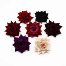 GobekUsa 7cm Rose Heads: Wedding Décor, Scrapbooking, Headwear, Autumn Home Decoration