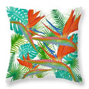 GobekUsa Green Leaves Decorative Throw Pillowcase 45*45cm for Sofa Home Decor