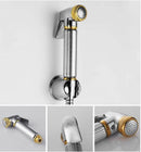 GobekUsa Brass Handheld Bidet Sprayer Set for Bathroom Faucet - Shower Gun Kit