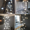 GobekUsa Crystal LED Chandelier: Modern Luxury Pendant Lights for Staircase, Bedroom, and Living Room