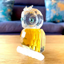 GobekUsa Glassblown Animal Figurines Crystal Statuette Collectible Home Decor Gift
