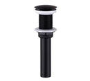 GobekUsa Gold & White Bathroom Basin Faucet Deck Mounted Sink Tap, Brass with Rose Gold Accent
