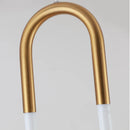 GobekUsa Gold Acrylic Ring Pendant Light for Modern Living Spaces