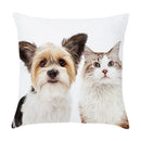 GobekUsa Co-Pattern Series Peach Skin Pillowcase - 45X45CM - Custom Bedside & Sofa Pillowcase