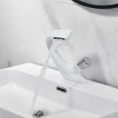 GobekUsa Gray Basin Faucet | Brass Chrome Mixer Tap | Single Handle Sink Faucet