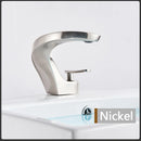 GobekUsa Brushed Gold Basin Faucet: Modern Brass Deck Mount Bathroom Mixer Tap
