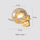 GobekUsa Japanese Moon Wood Wall Lamp - Minimalist Design - LED Sconce Lights